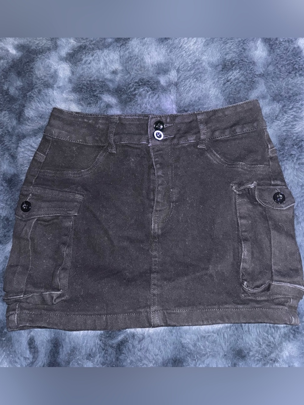 Mini Skirt with Cargo Pockets